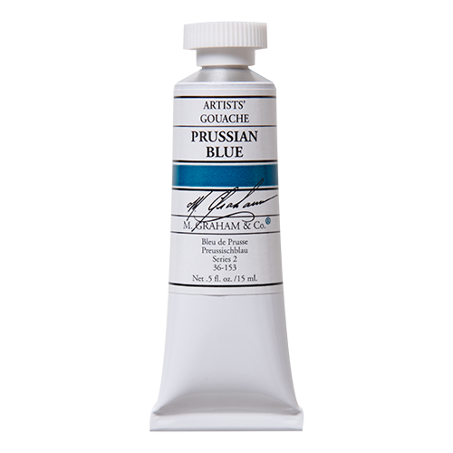 M. Graham 15ML Gouache - PRUSSIAN BLUE