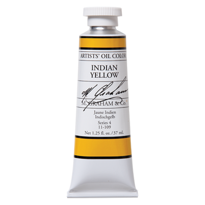 M GRAHAM INDIAN YELLOW 37ML OIL COLOR
