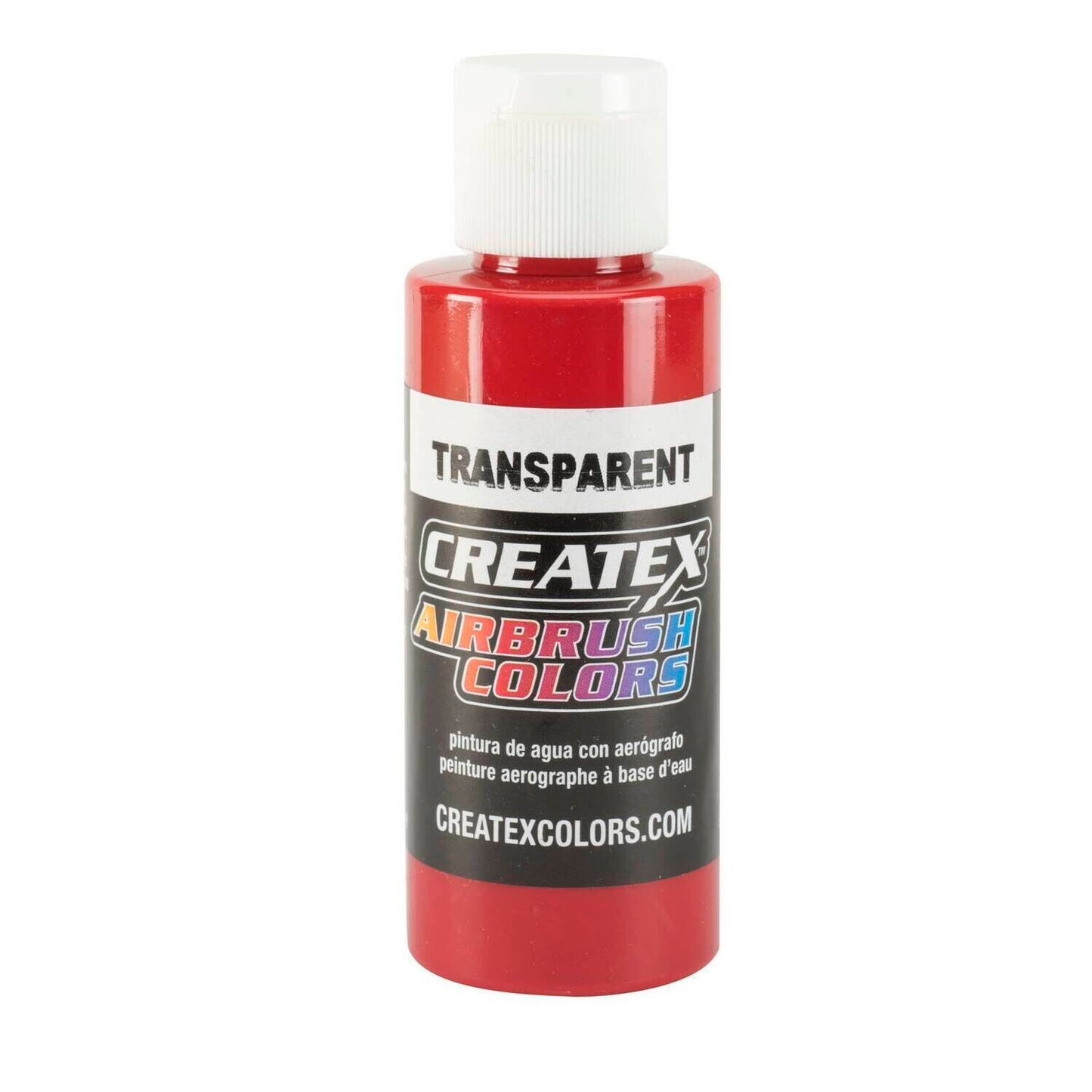 AIRBRUSH TRANSPARENT BRITE RED 2OZ