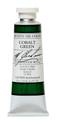 M GRAHAM COBALT GREEN 37ML OIL COLOR