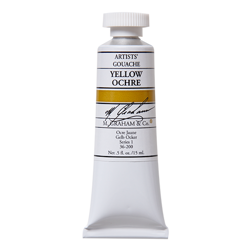 M. Graham 15ML Gouache - YELLOW OCHRE