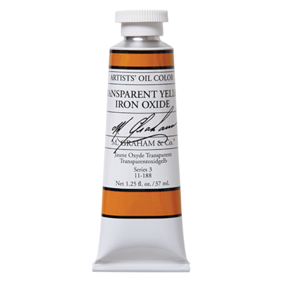 M GRAHAM TRANSPARENT YELLOW IRON OXIDE 37ML OIL COLOR
