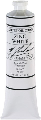 M GRAHAM ZINC WHITE 150ML OIL COLOR