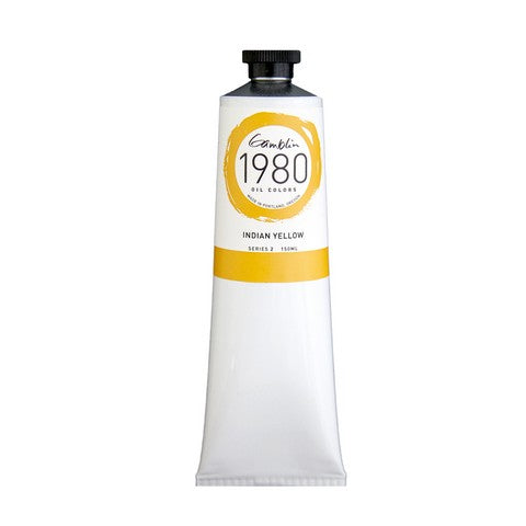 Gamblin 1980 Oil Colors - India Yellow