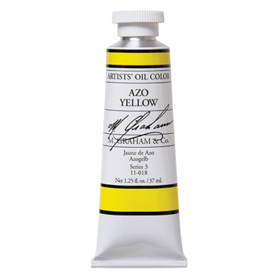 M GRAHAM NICKEL AZO YELLOW 37ML OIL COLOR