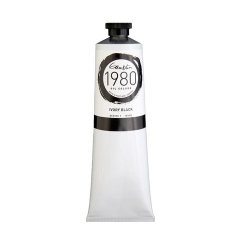 Gamblin 1980 Oil Colors - Ivory Black