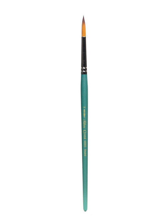Silver Brush Crystal Series Brushes - 8, round