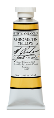 M GRAHAM CHROME TIN YELLOW 37ML OIL COLOR