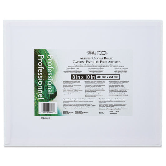 WINSOR & NEWTON ARTIST CANVAS PANELS/BOARDS 8X10
