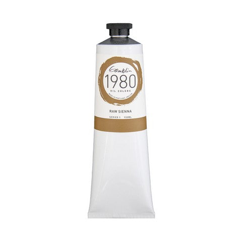 Gamblin 1980 Oil Colors - Raw Sienna