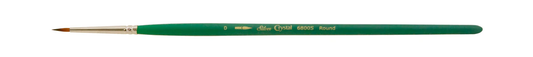 Silver Brush Crystal Series Brushes - 0, round, 6800S