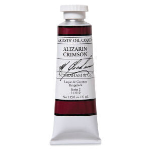 M GRAHAM ALIZARIN CRIMSON 37ML OIL COLOR