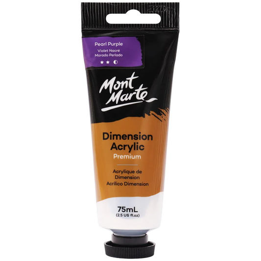 MONT MARTE DIMENSIONS ACRYLICS 75ML  - Pearl Purple