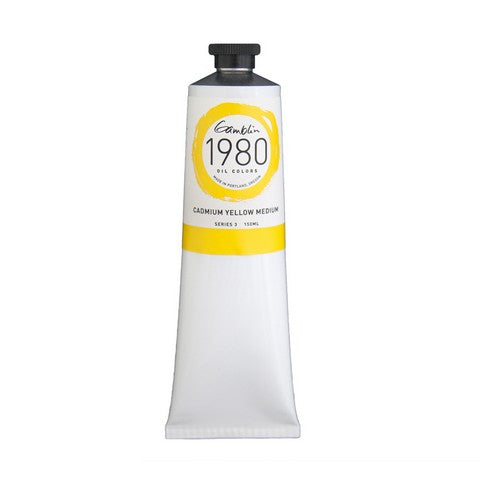 Gamblin 1980 Oil Colors - Cadmium Yellow Medium