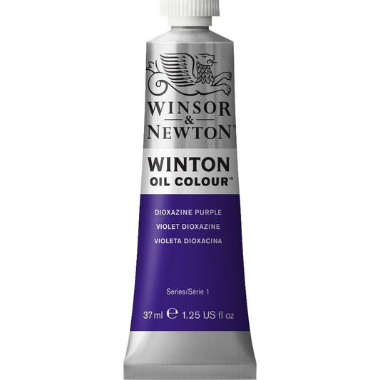 WINSOR & NEWTON WINTON OIL COLOUR 37ML DIOXAZINE PURPLE