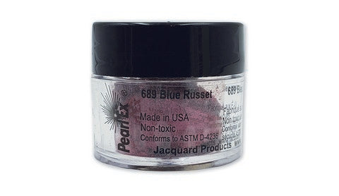 JACQUARD PEARL EX 3 GRAM 689 BLUE RUSSET