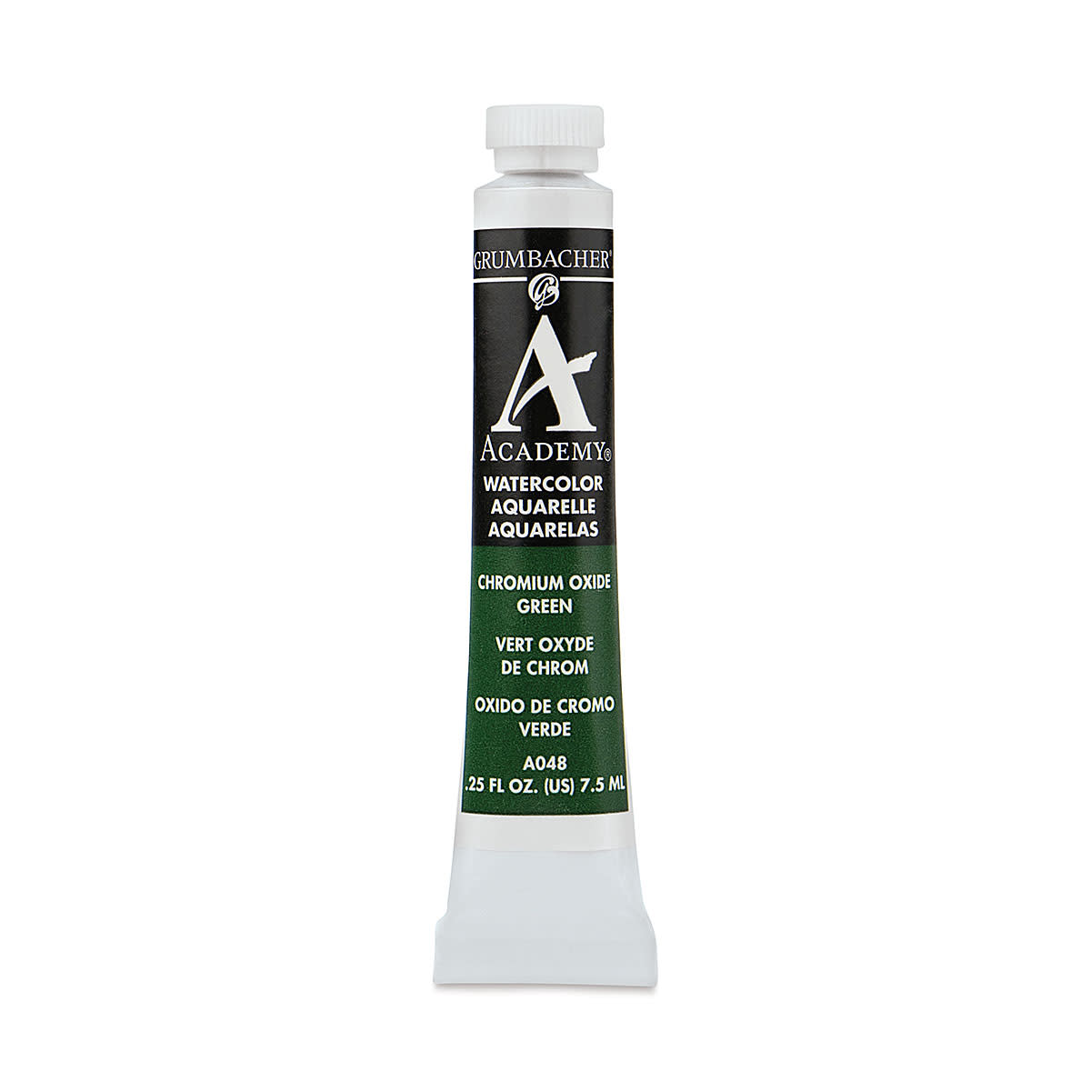 GRUMBACHER ACADEMY WATERCOLOR CHROMIUM OXIDE GREEN 7.5ML