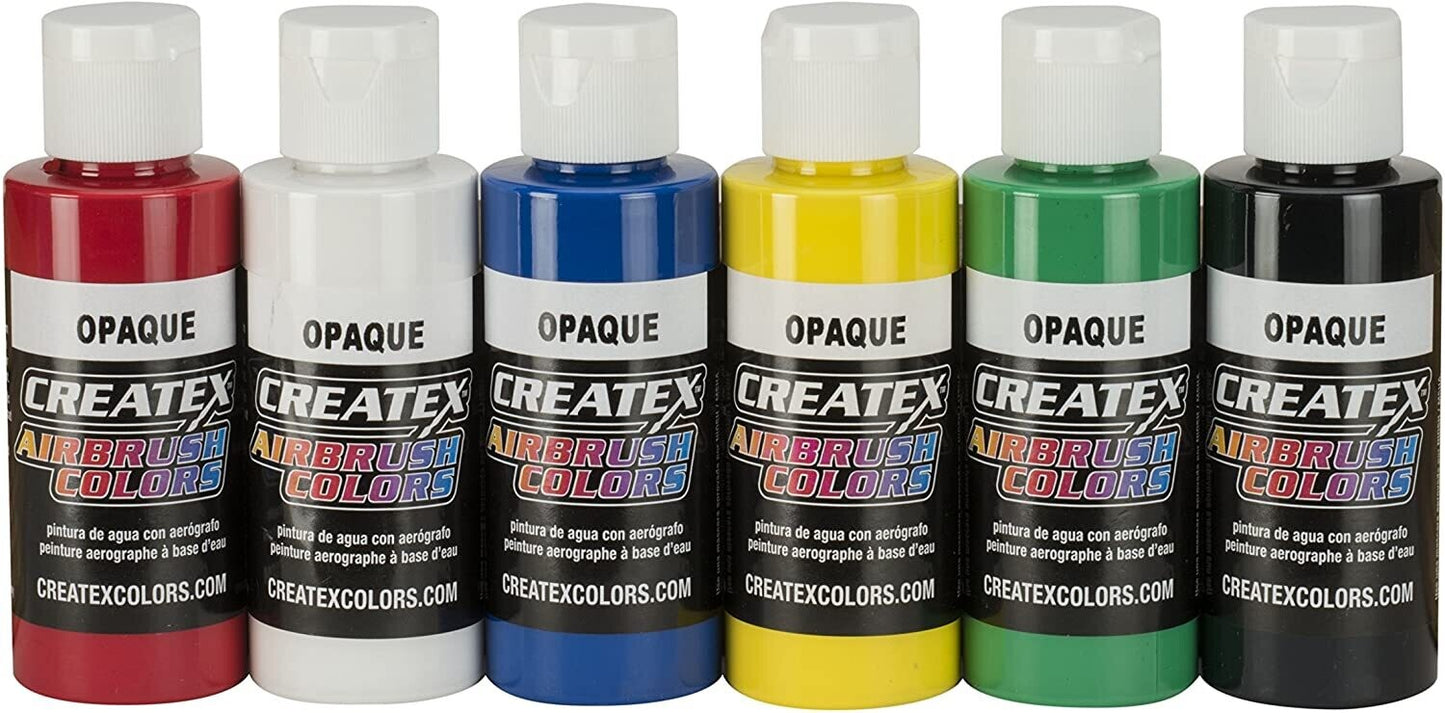 AIRBRUSH OPAQUE SET 6X2OZ