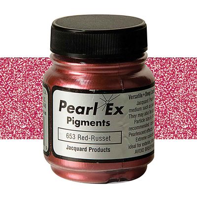 JACQUARD PEARL EX .50 OZ POWDERD PIGMENT 653 RED RUSSET