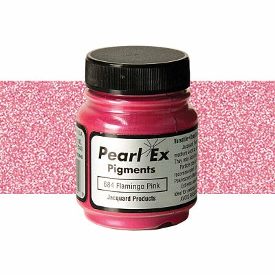 JACQUARD PEARL EX .50 OZ POWDERD PIGMENT 684 FLAMINGO PINK