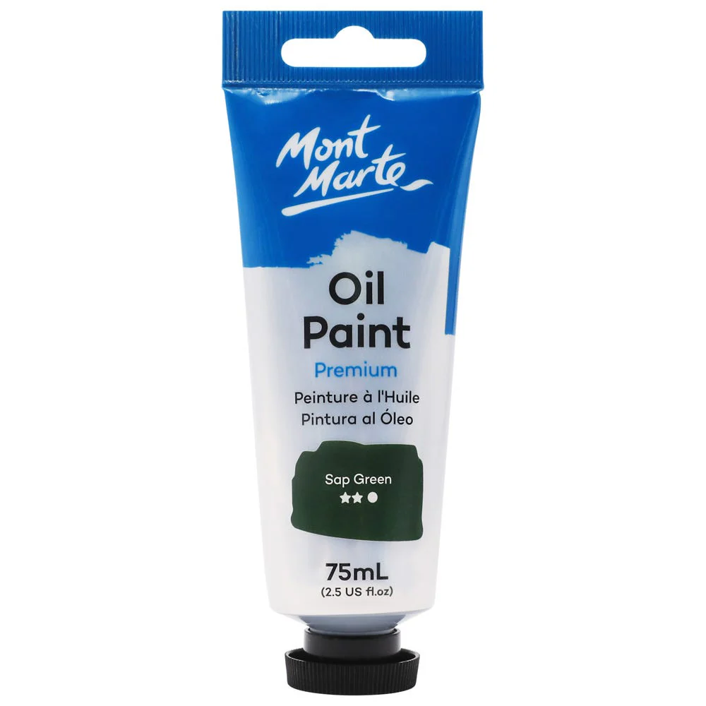 MONT MARTE Oil Paint 75ml - Sap Green