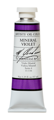 M GRAHAM MINERAL VIOLET 37ML OIL COLOR