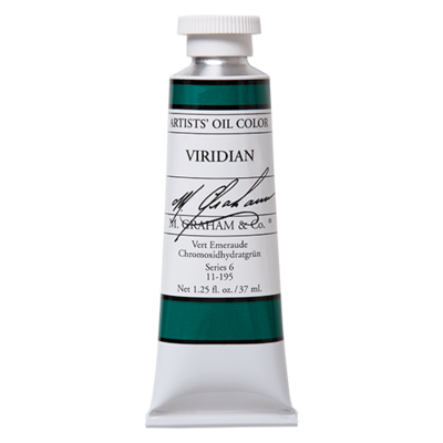 M GRAHAM VIRIDIAN 37ML OIL COLOR