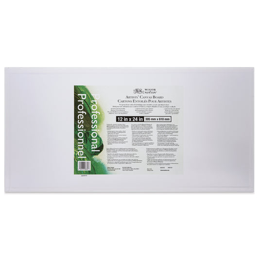 WINSOR & NEWTON ARTIST CANVAS PANELS/BOARDS 12X24