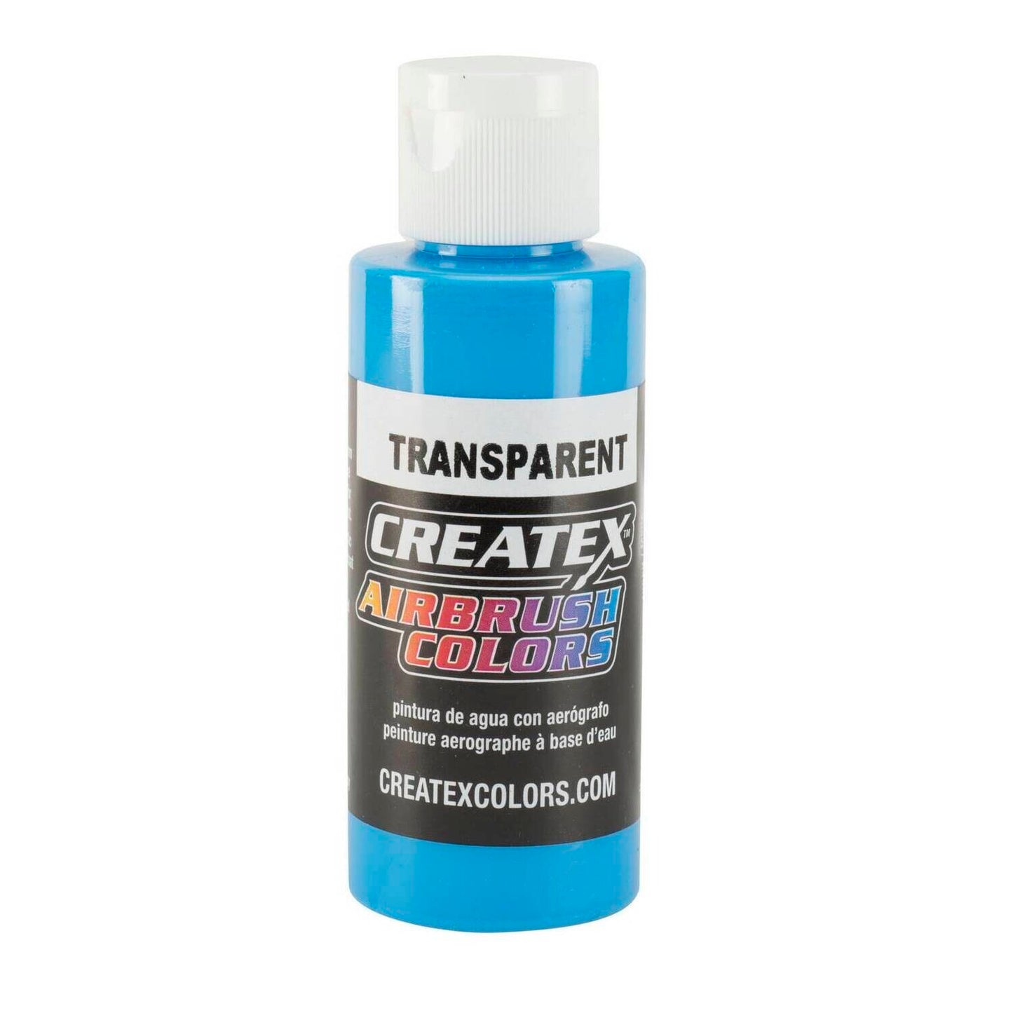 AIRBRUSH TRANSPARENT CARIBBEAN BLUE 2OZ