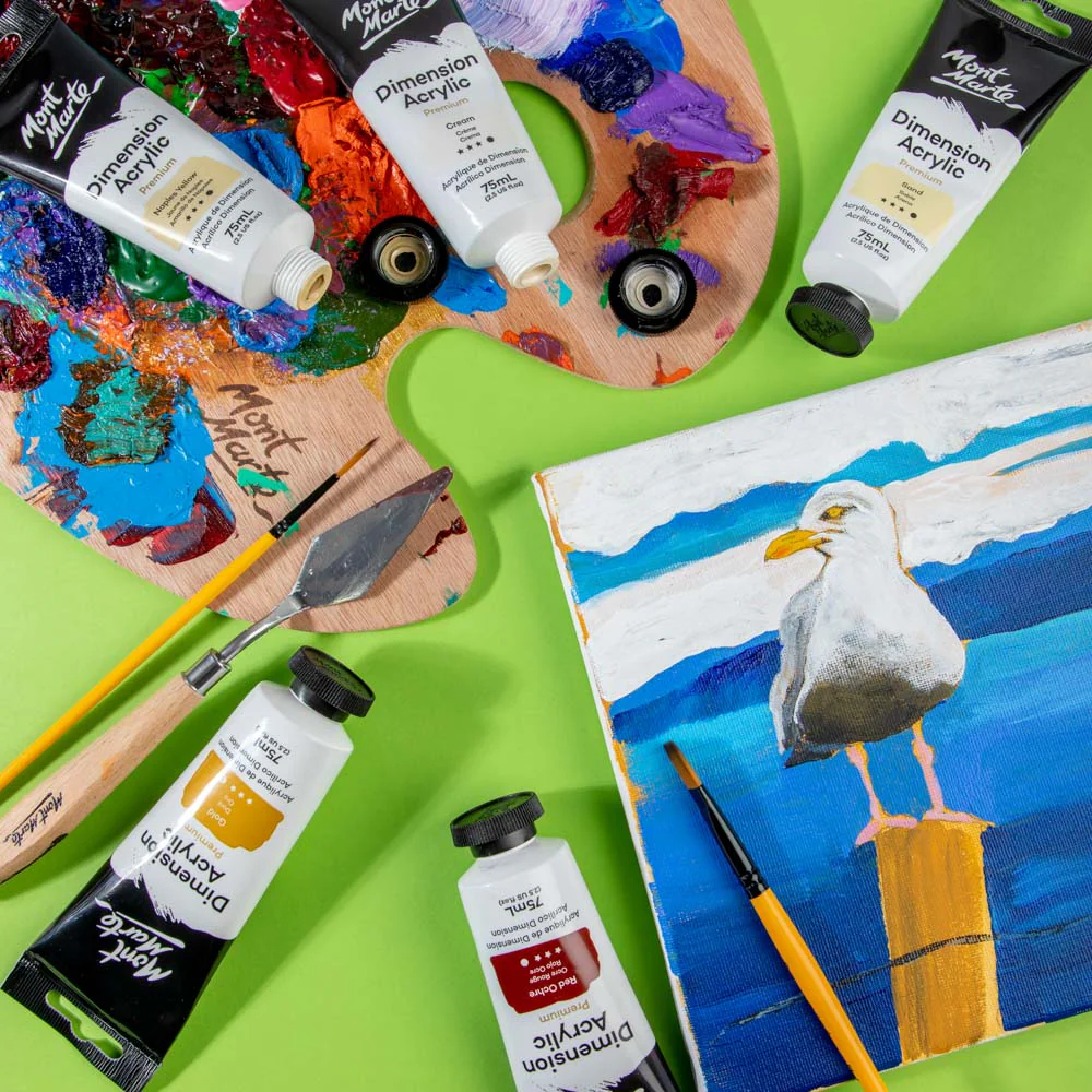 MONT MARTE DIMENSIONS ACRYLICS 75ML  - Red Ochre