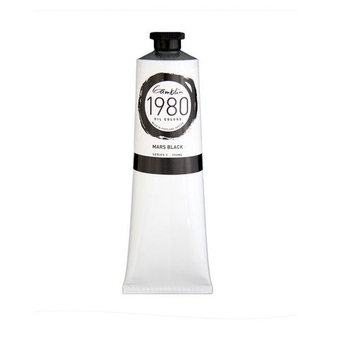 Gamblin 1980 Oil Colors - Mars Black