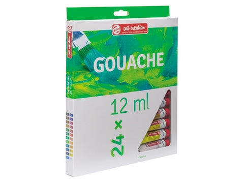 TALENS ART CREATIONS GOUACHE SET 24X12ML