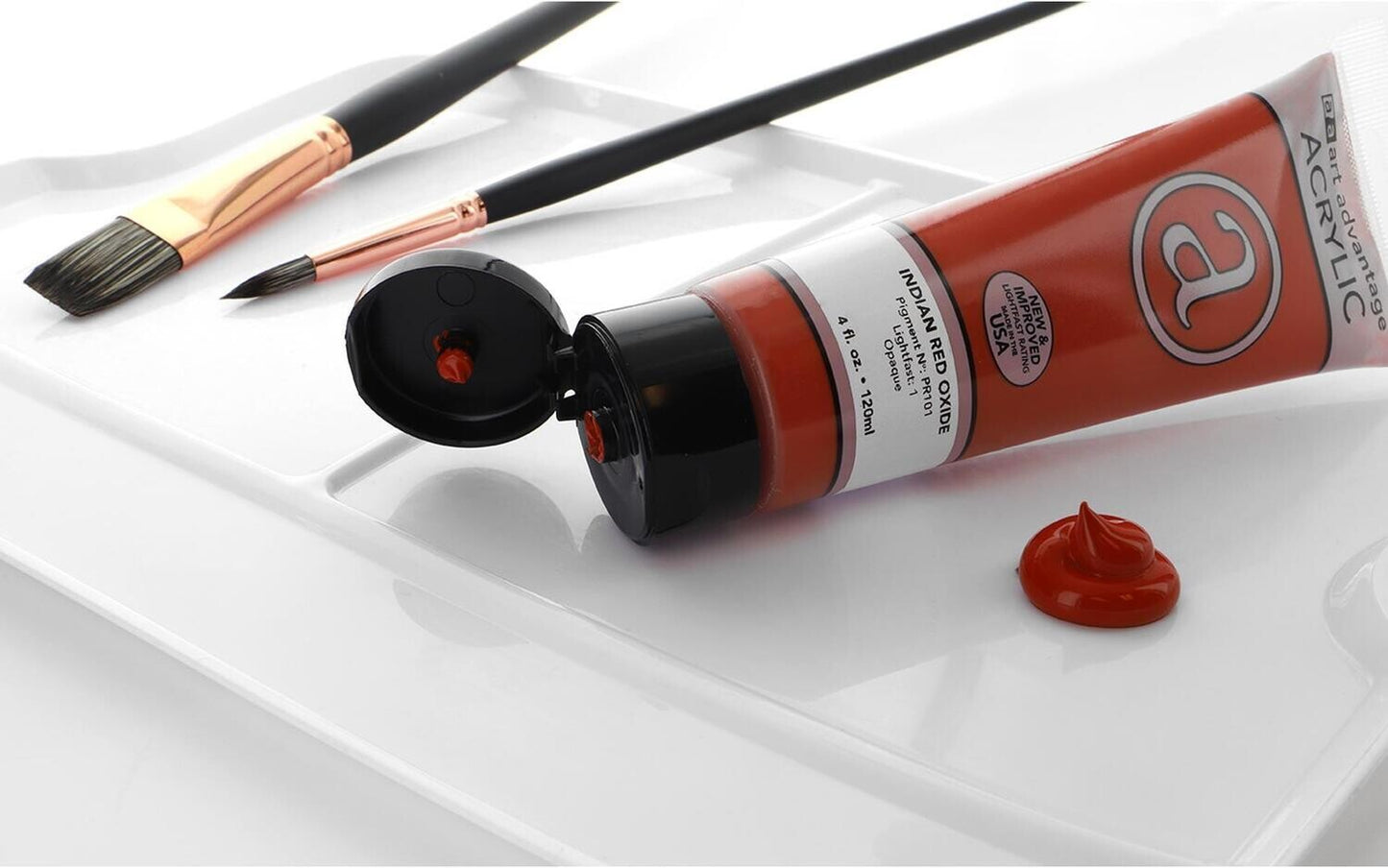 ART ADVANTAGE ACRYLIC PAINT 4oz Red Oxide