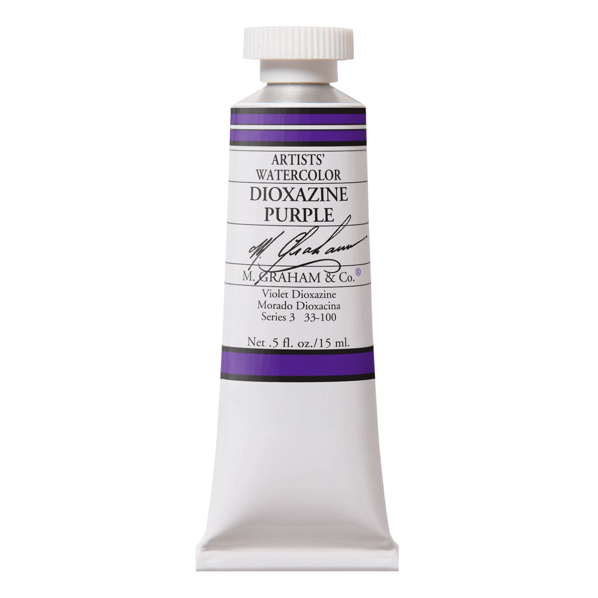 M GRAHAM Dioxazine Purple .5oz Watercolor