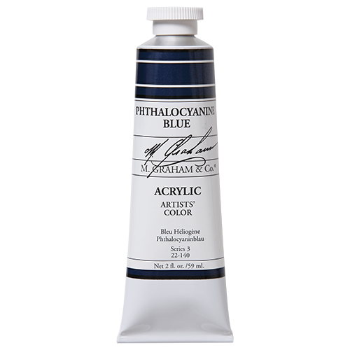 M GRAHAM PHTHALOCYANINE BLUE 60ML TUBE ACRYLIC