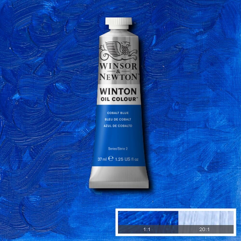 WINSOR & NEWTON WINTON OIL COLOUR 37ML COBALT BLUE