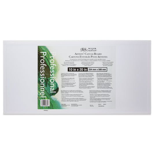 WINSOR & NEWTON ARTIST CANVAS PANELS/BOARDS 10X20