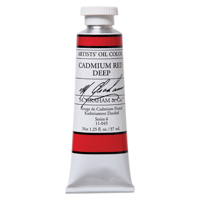 M GRAHAM CADMIUM RED DEEP 37ML OIL COLOR