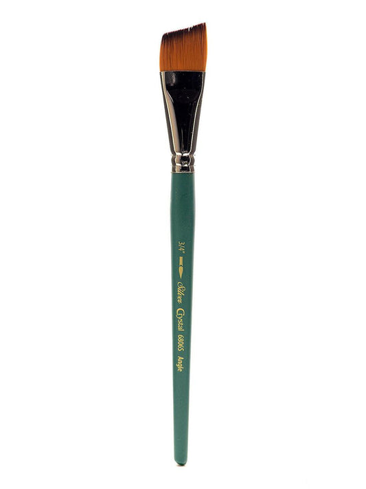 Silver Brush Crystal Series Brushes - 3/4 in., angular
