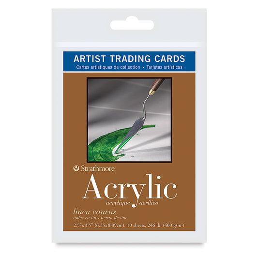 STRATHMORE ATC ACRYLIC 2.5X3.5 10SH