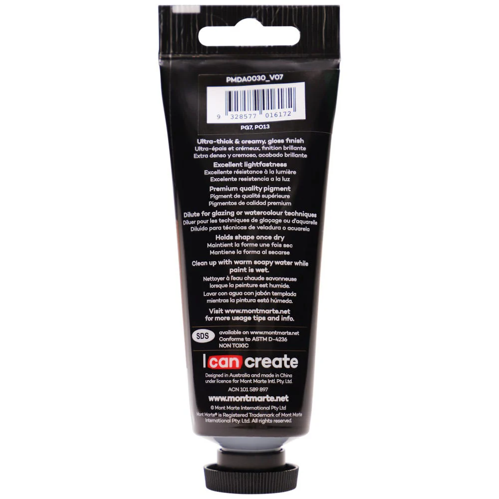 MONT MARTE DIMENSIONS ACRYLICS 75ML  - Hookers Green Deep