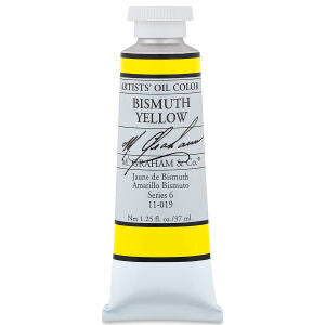 M GRAHAM BISMUTH YELLOW 37ML OIL COLOR