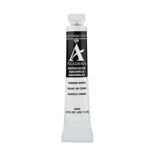 GRUMBACHER ACADEMY WATERCOLOR CHINESE WHITE 7.5ML