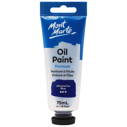 MONT MARTE Oil Paint 75ml - Ultramarine Blue