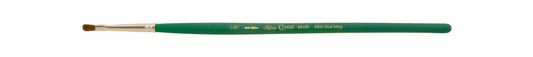 Silver Brush Crystal Series Brushes - 1/8 in., mini oval mop