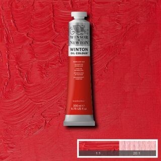 WINSOR & NEWTON WINTON OIL COLOUR 37ML VERMILION HUE