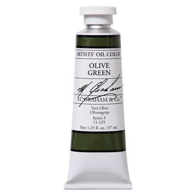 M GRAHAM OLIVE GREEN 37ML OIL COLOR