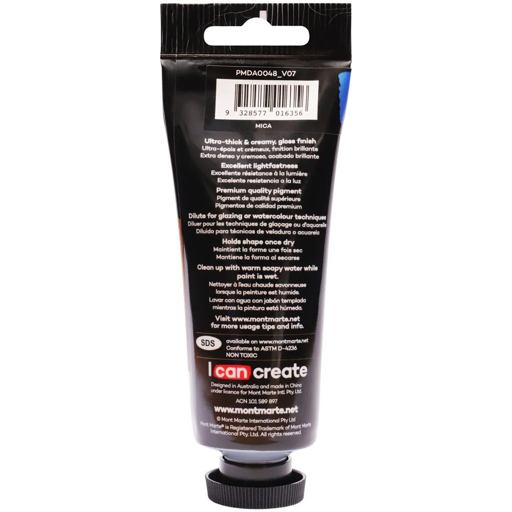 MONT MARTE DIMENSIONS ACRYLICS 75ML  - Pearl Sapphire