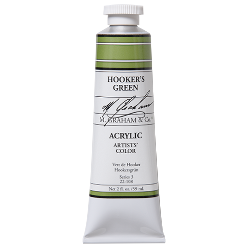 M GRAHAM HOOKERS GREEN 60ML TUBE ACRYLIC