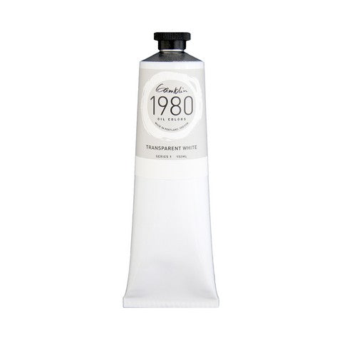 Gamblin 1980 Oil Colors - Transparent White